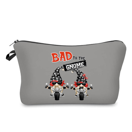 Bad To The Bone Gnome Motorcycle - Water-Resistant Multi-Use Pouch