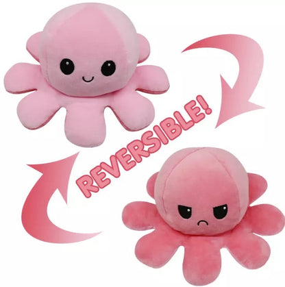 Moody Octopus Reversible Plush