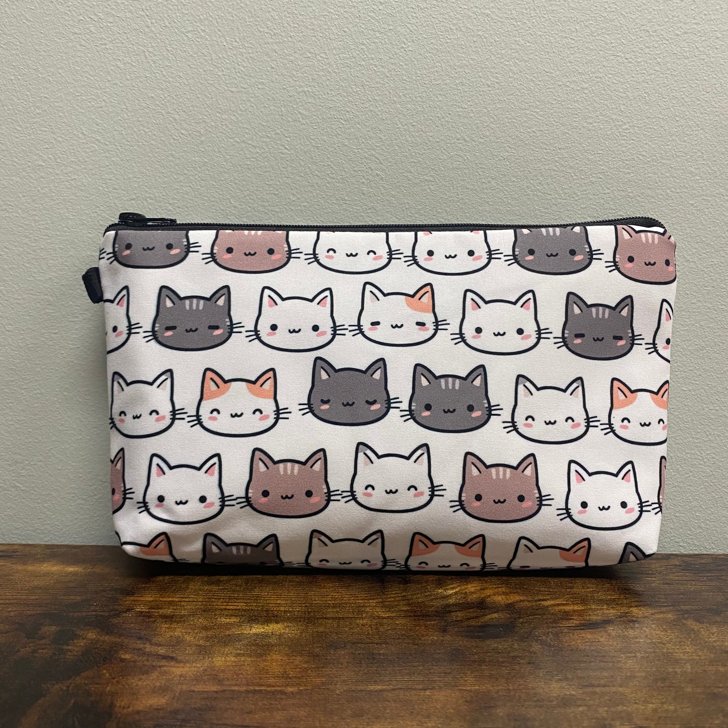 Cat Heads  - Water-Resistant Multi-Use Pouch