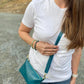 The Megan Clutch Crossbody - GENUINE LEATHER