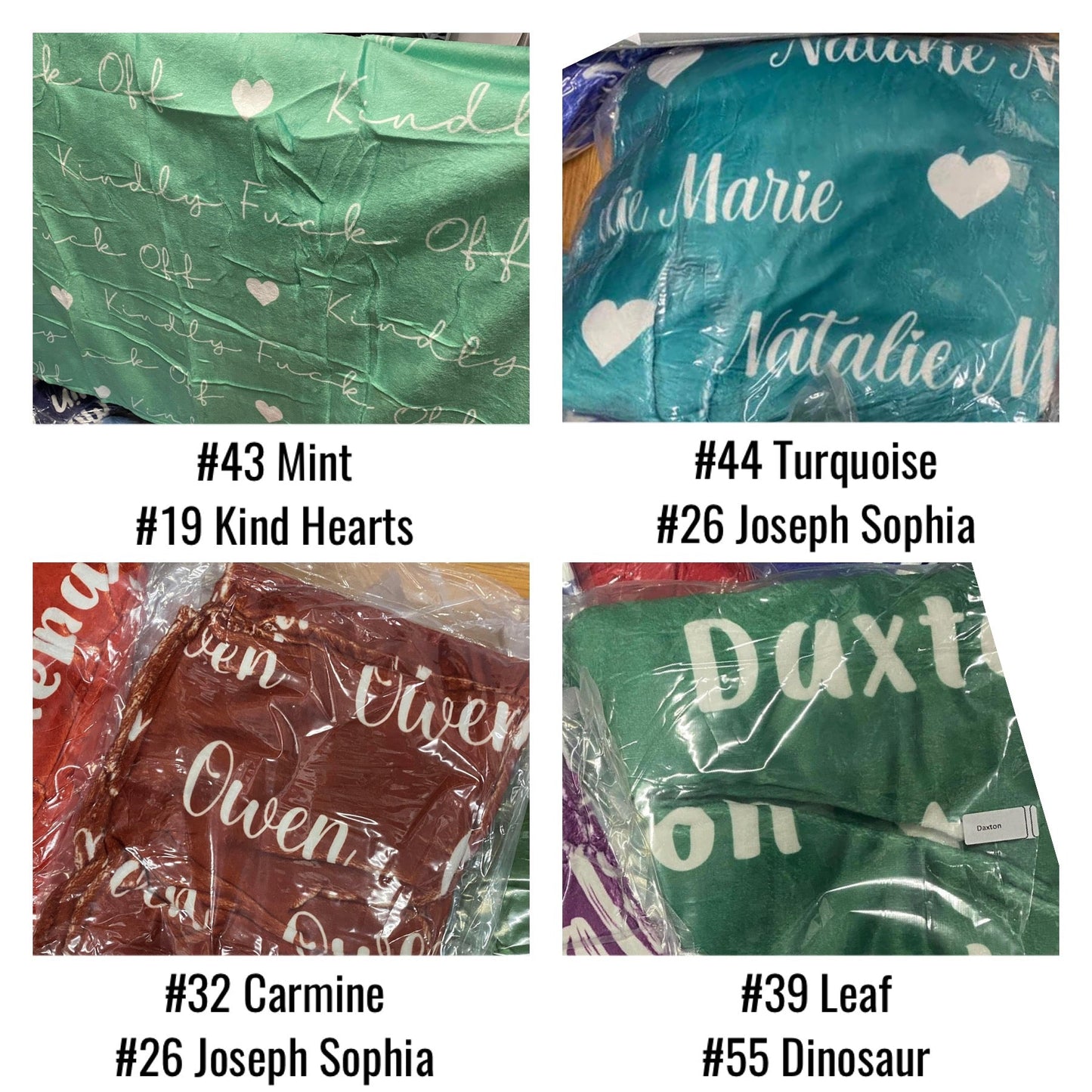 Custom Blanket - PREORDER 9/24-9/28