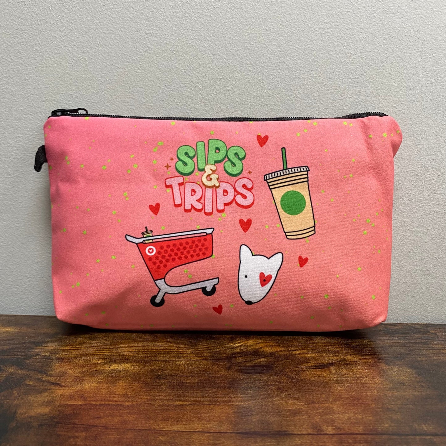 Sips & Trips - Water-Resistant Multi-Use Pouch