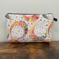 Moon Colorful Faux Embroidery - Water-Resistant Multi-Use Pouch