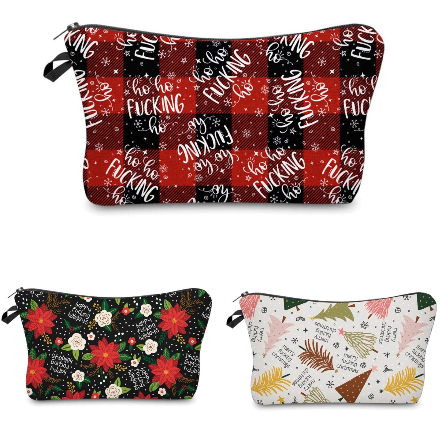 Naughty Holiday - Water-Resistant Multi-Use Pouch