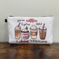 Coffee & Jesus - Water-Resistant Multi-Use Pouch