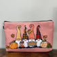 Pumpkin & Pie Gnome - Water-Resistant Multi-Use Pouch