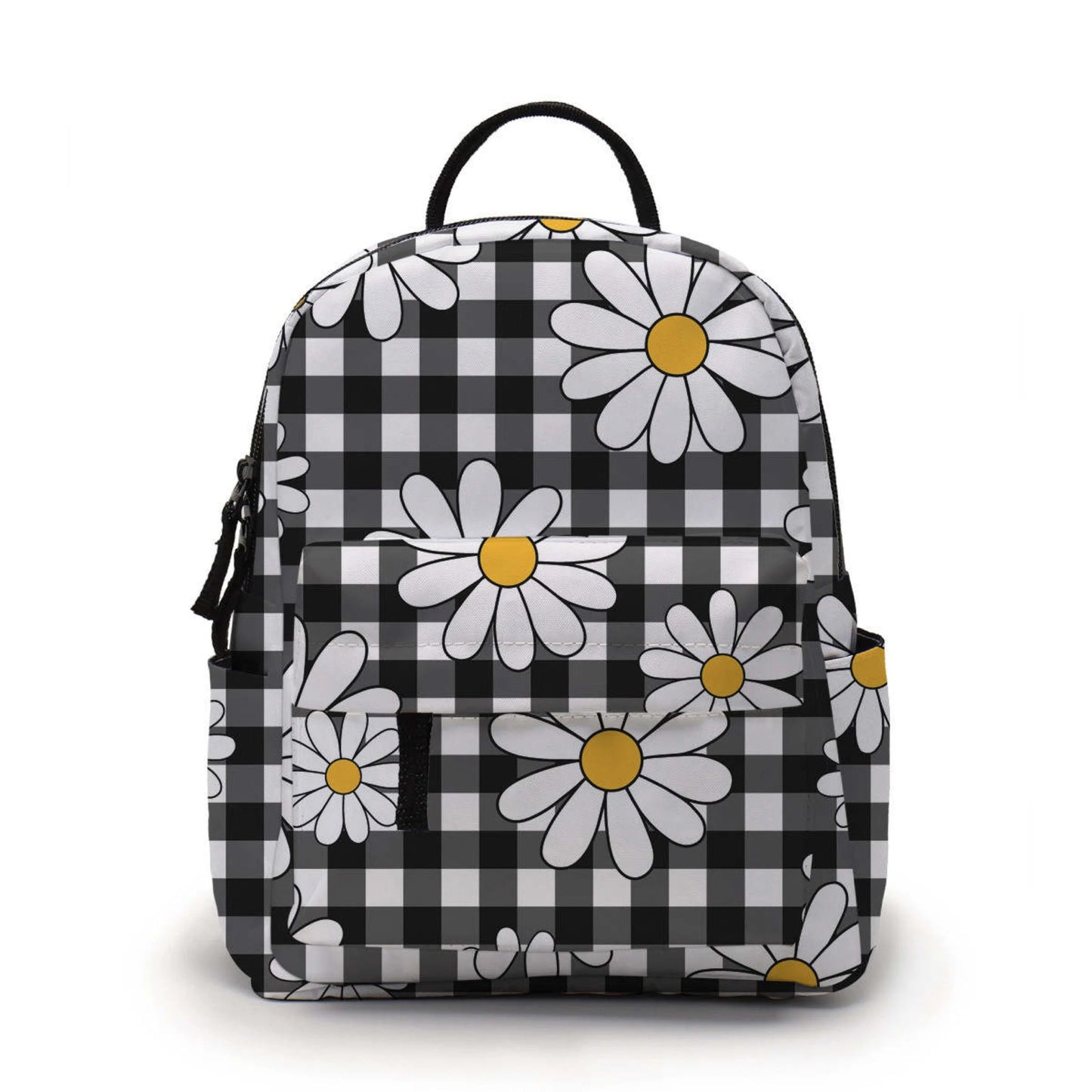 Daisy Gingham - Water-Resistant Mini Backpack