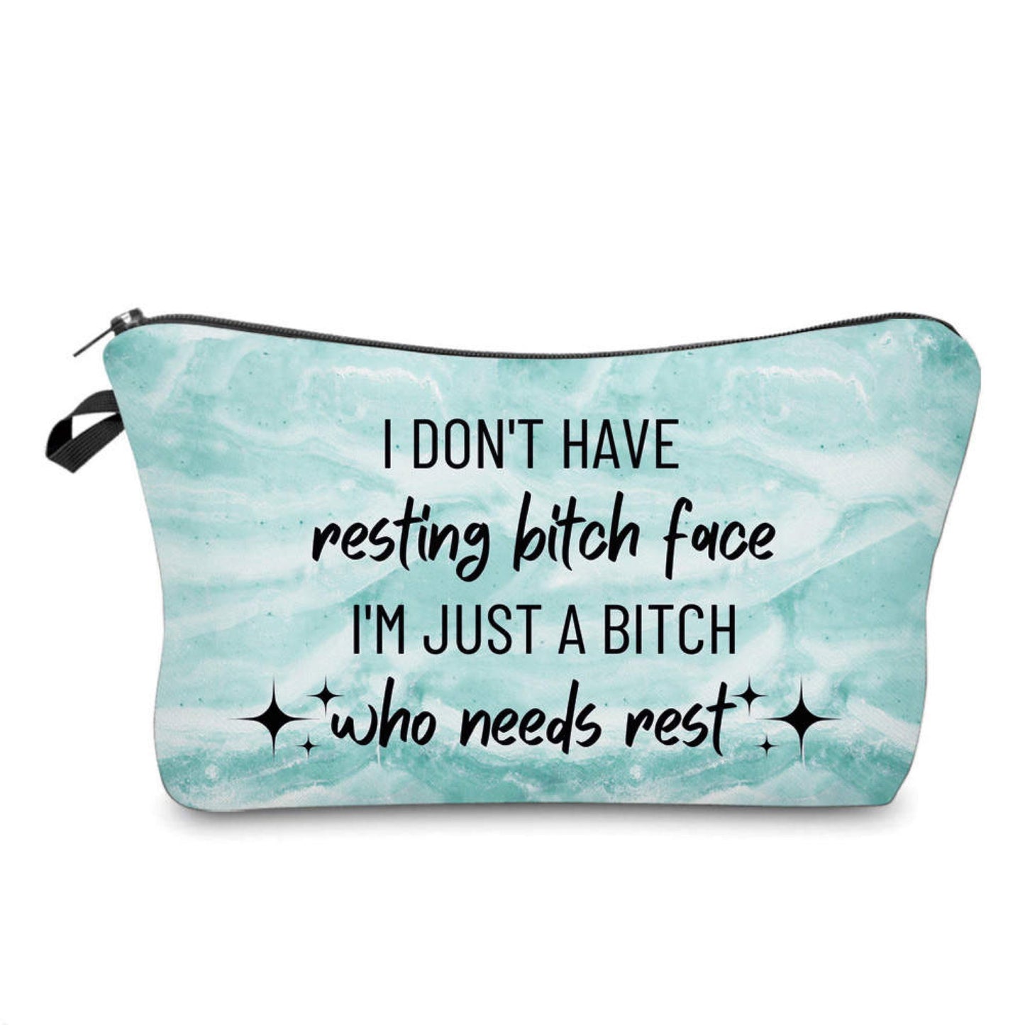 Resting B**ch Face - Water-Resistant Multi-Use Pouch