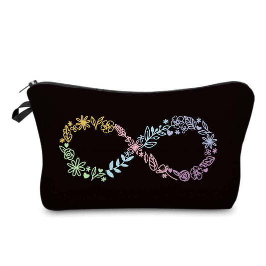 Infinity Floral  - Water-Resistant Multi-Use Pouch