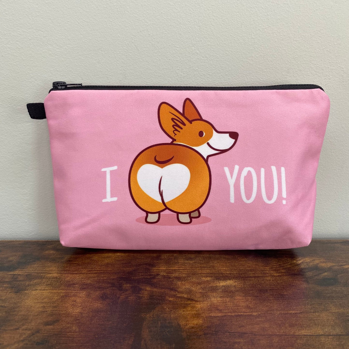 I Heart You! Corgi - Water-Resistant Multi-Use Pouch