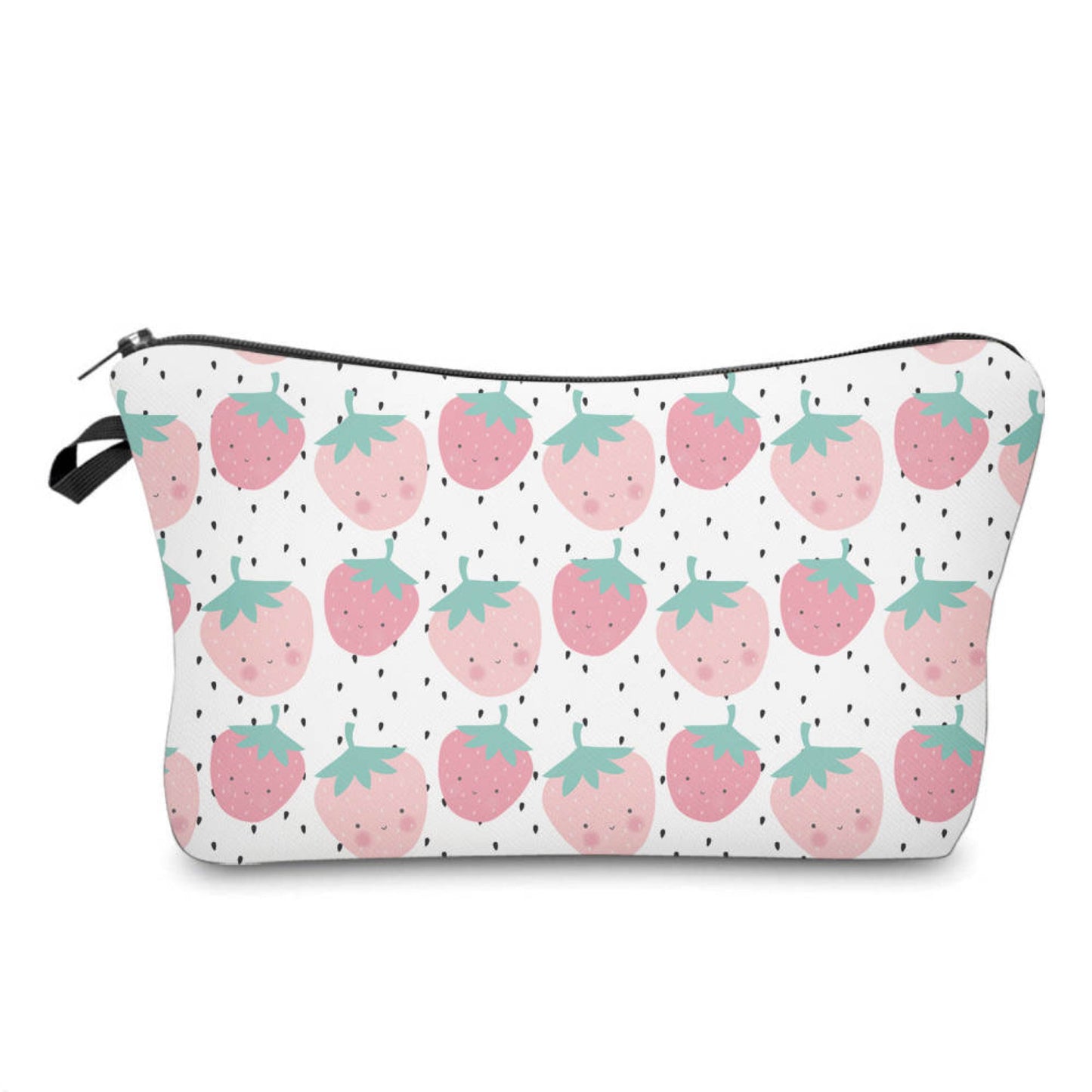 Strawberry Happy - Water-Resistant Multi-Use Pouch