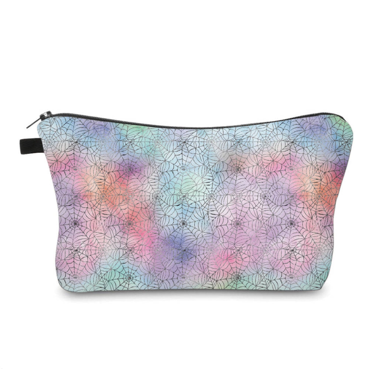 Pastel Spider Web - Water-Resistant Multi-Use Pouch