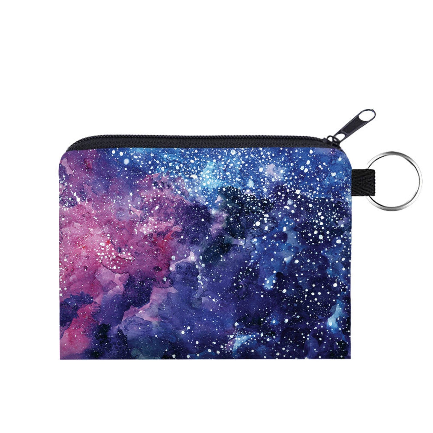 Galaxy - Water-Resistant Mini Pouch w/ Keyring
