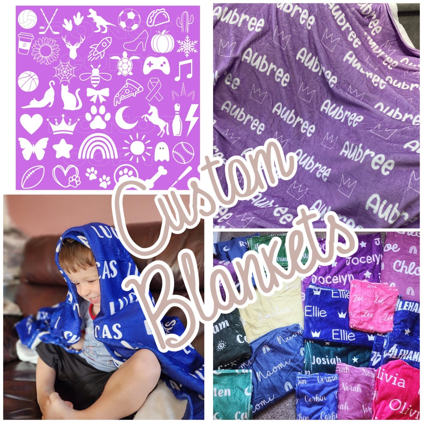 Custom Blanket - PREORDER 9/24-9/28