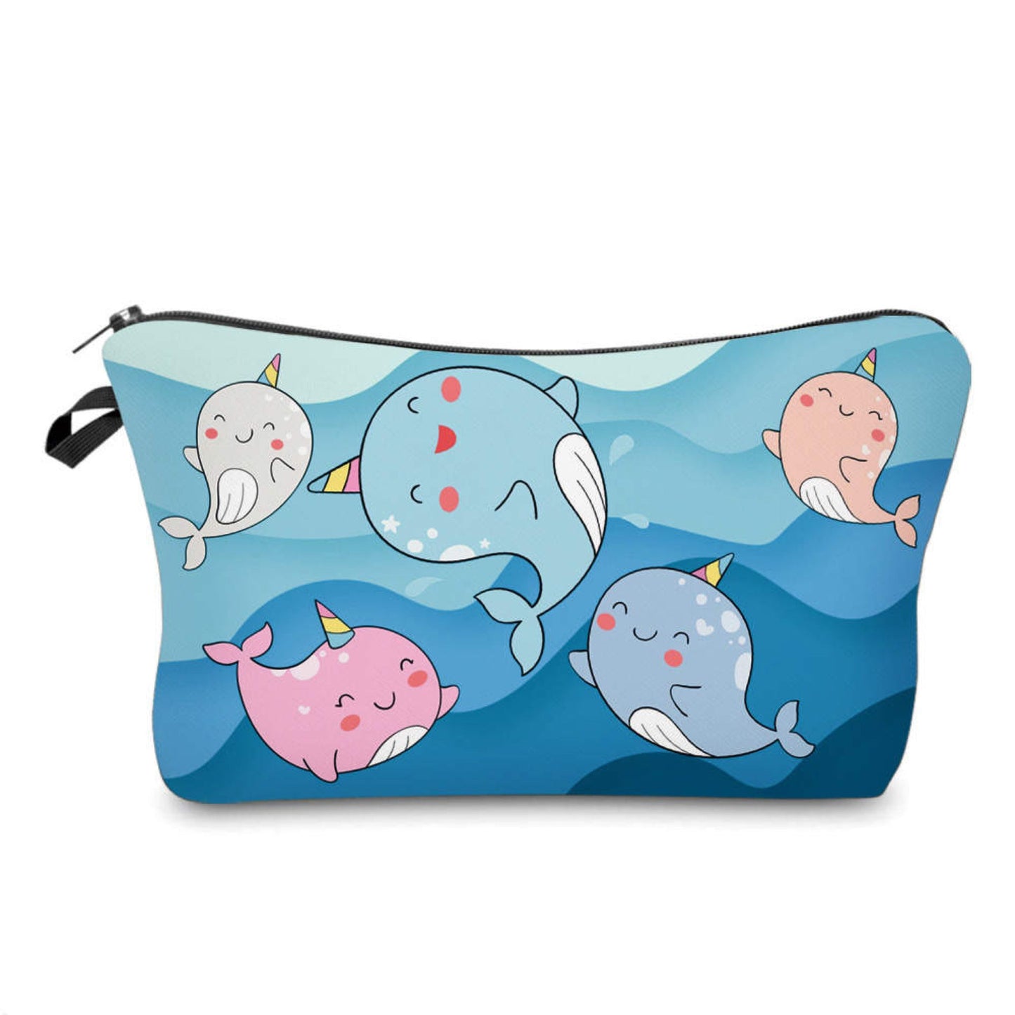 Narwhal Whale - Water-Resistant Multi-Use Pouch