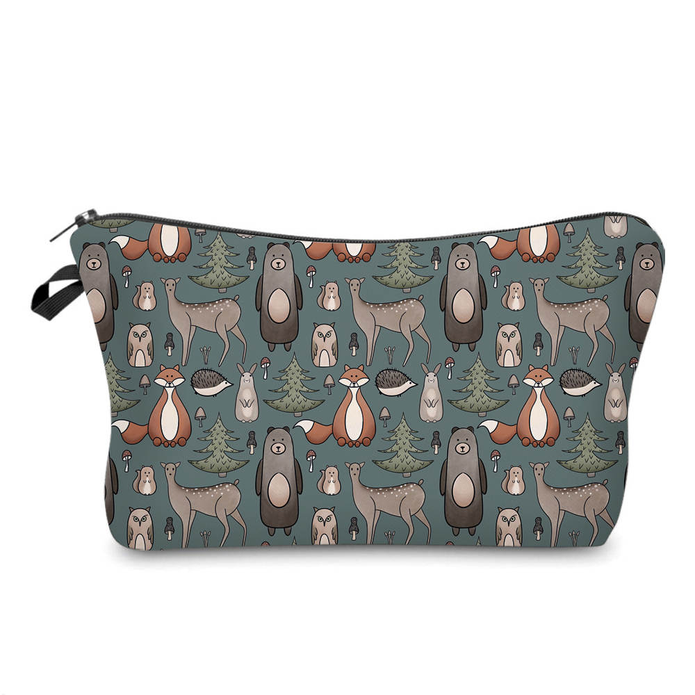 Woodland Creatures - Water-Resistant Multi-Use Pouch