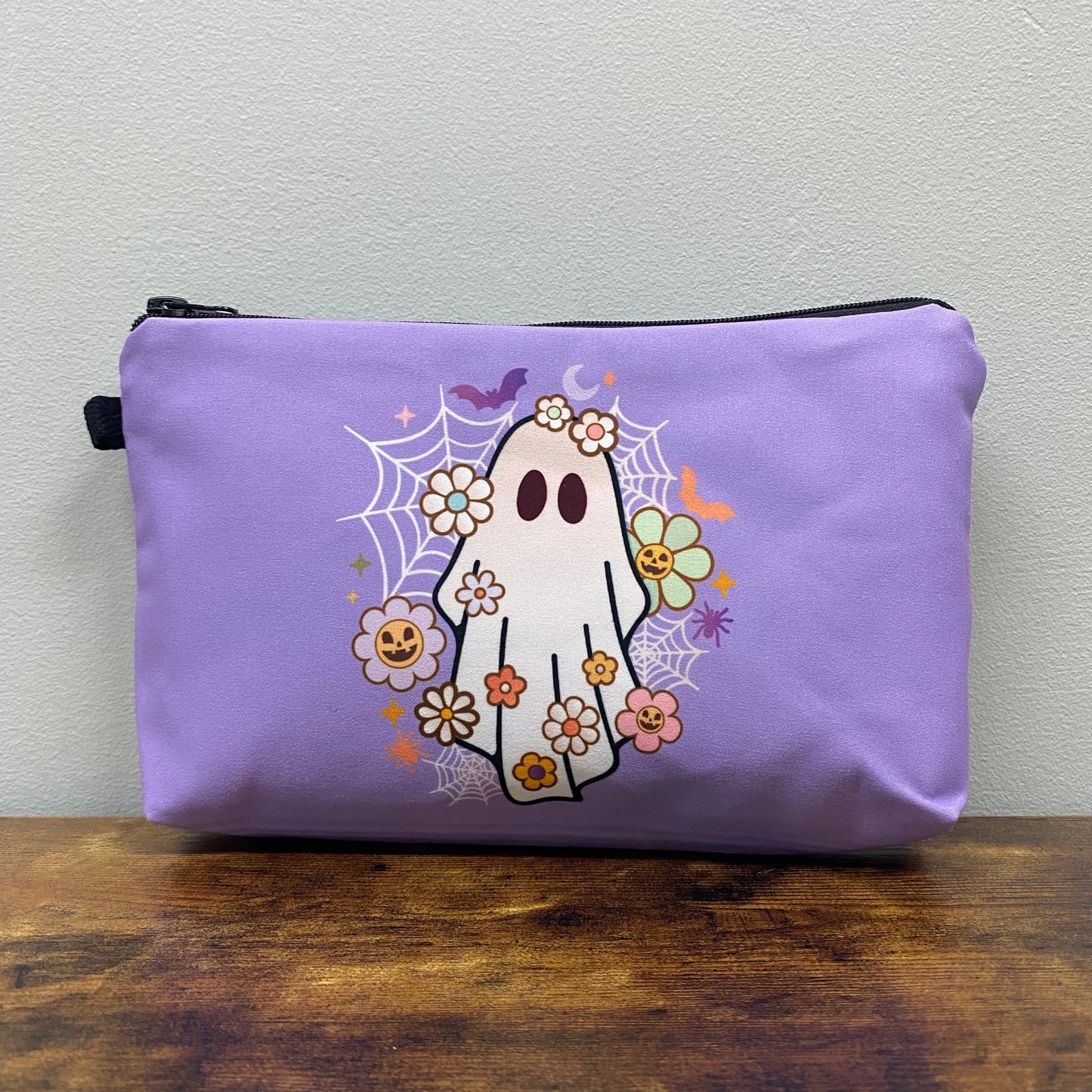 Ghost Purple Floral - Water-Resistant Multi-Use Pouch