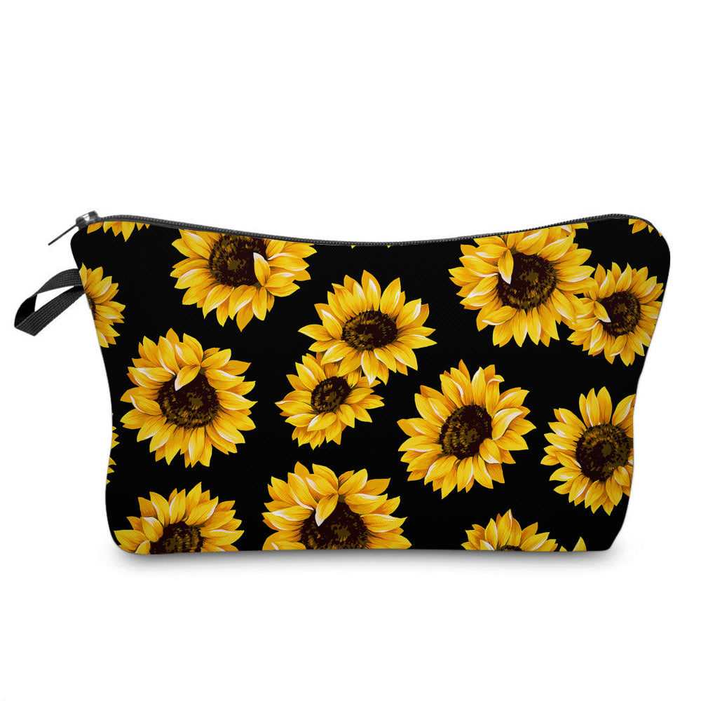 Large Sunflowers - Water-Resistant Multi-Use Pouch