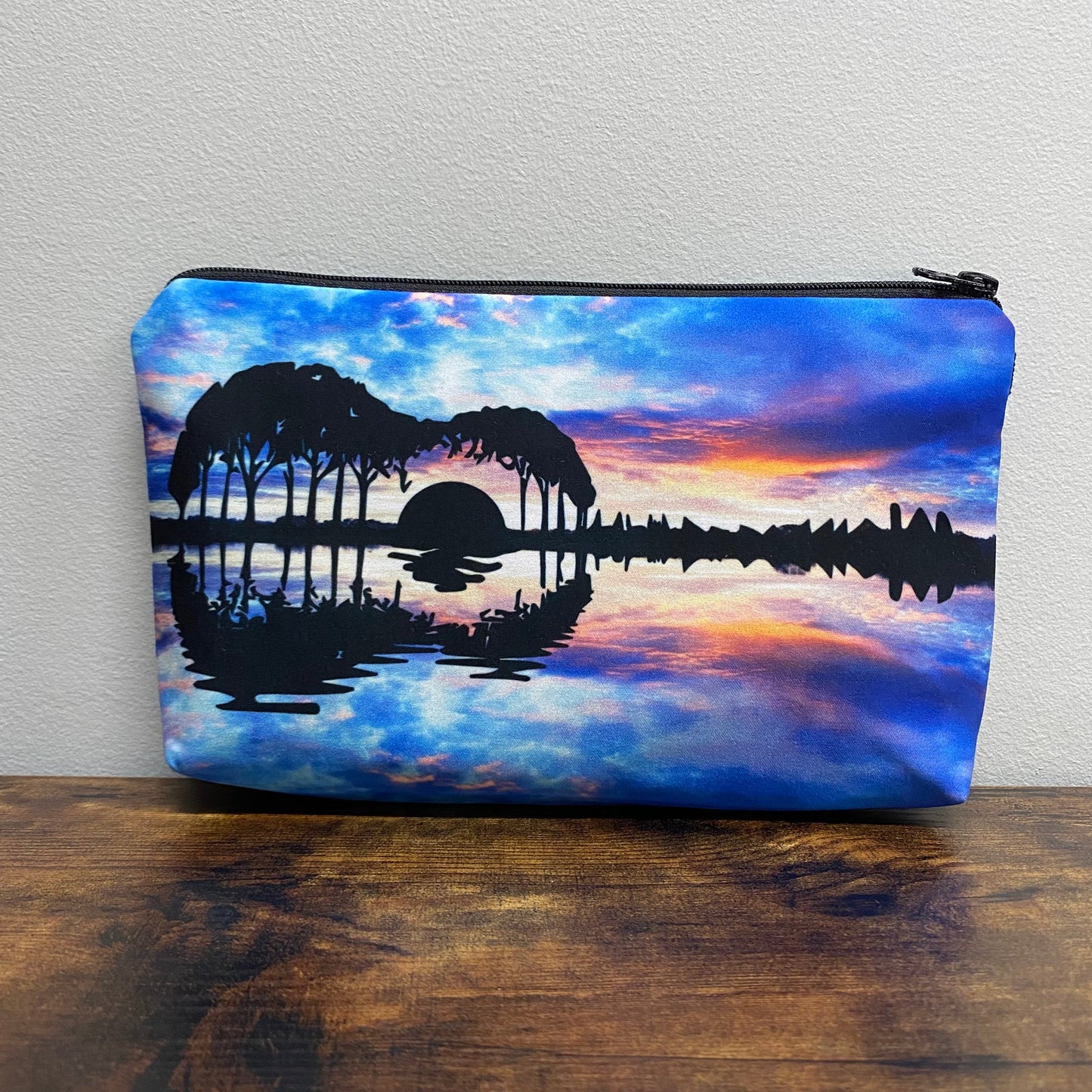 Guitar Trees Sky - Water-Resistant Multi-Use Pouch