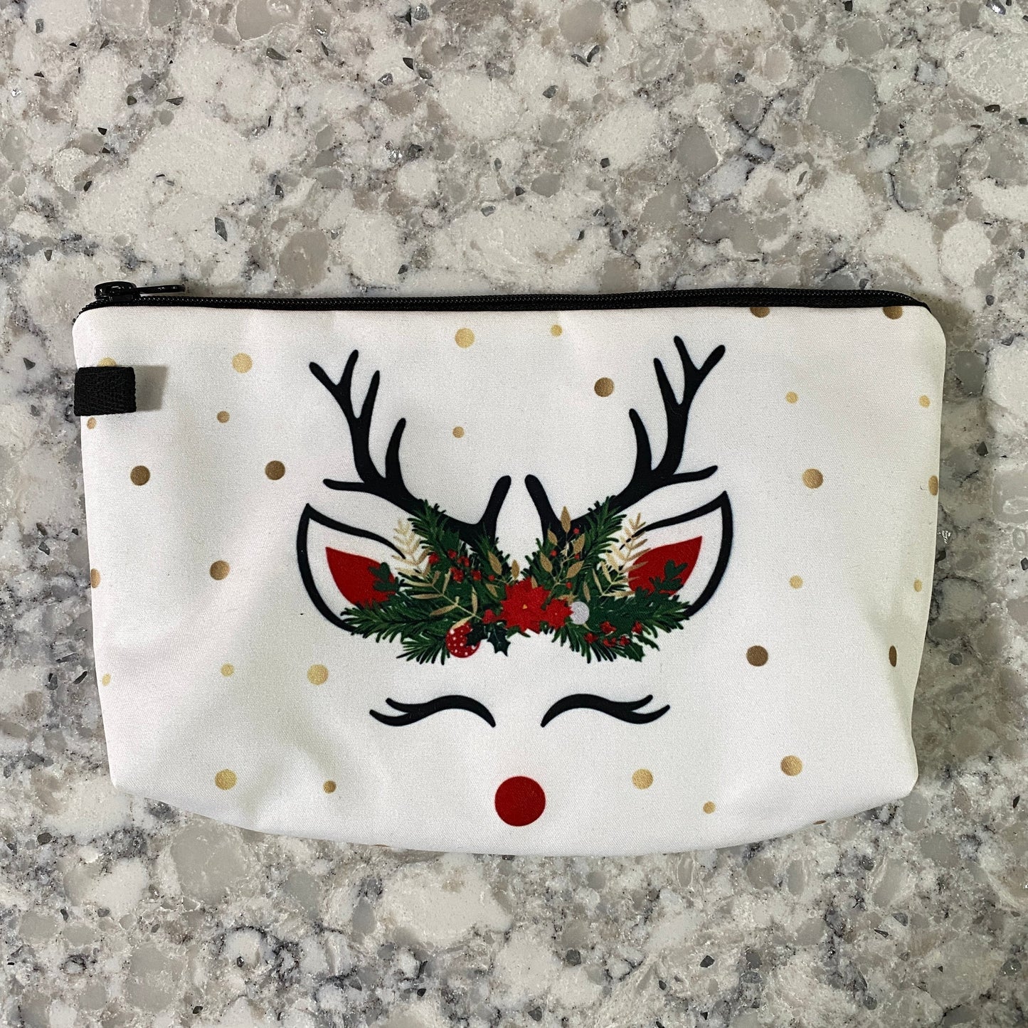 White Reindeer - Water-Resistant Multi-Use Pouch