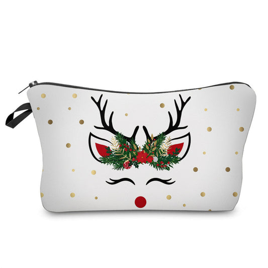 White Reindeer - Water-Resistant Multi-Use Pouch