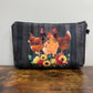 Chickens & Sunflowers - Water-Resistant Multi-Use Pouch