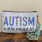 Autism Awareness - Water-Resistant Multi-Use Pouch