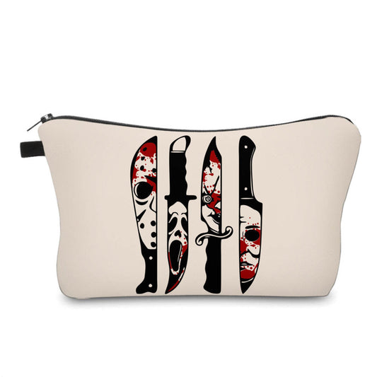 Horror Mask Knives - Water-Resistant Multi-Use Pouch