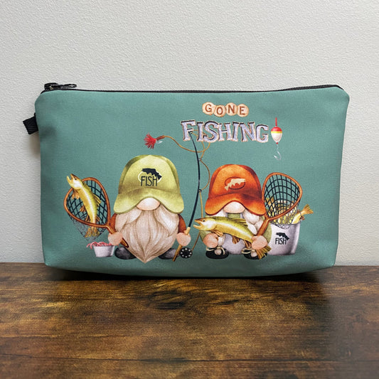 Fishing Gnomes - Water-Resistant Multi-Use Pouch