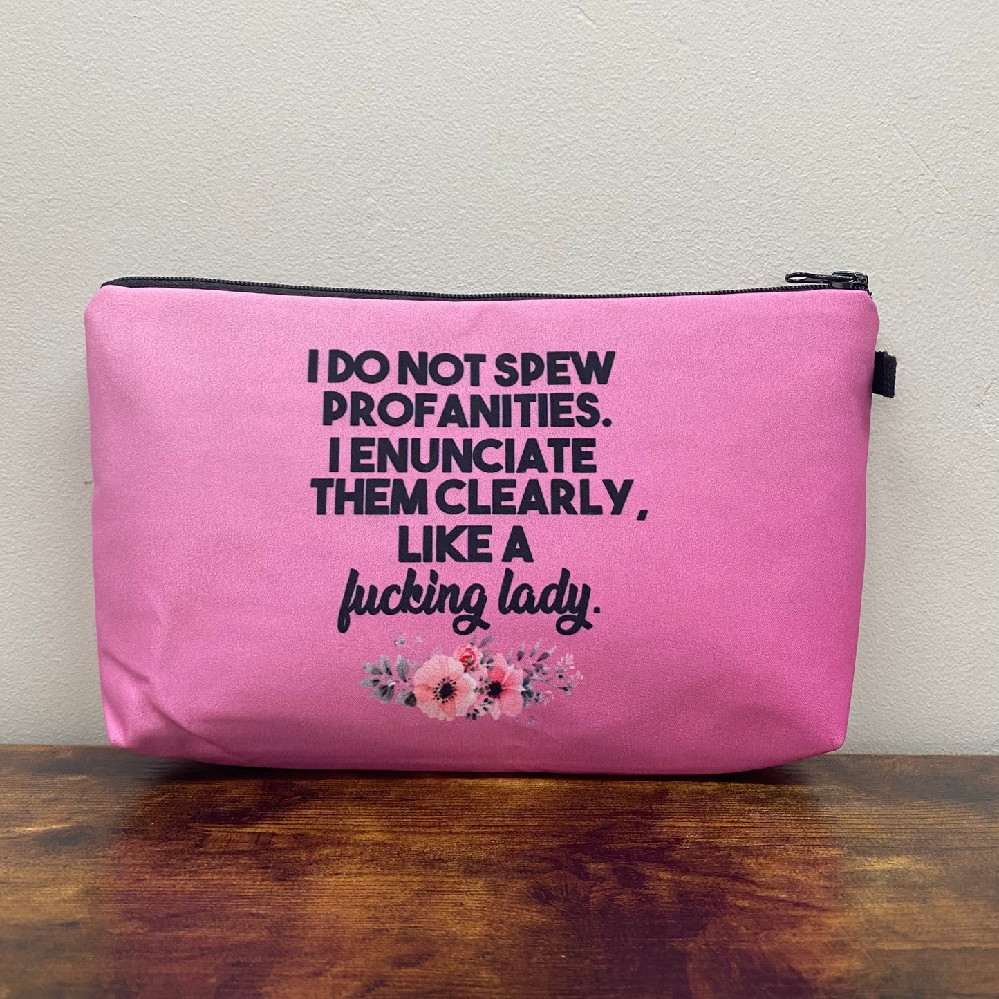 Spew Profanities - Water-Resistant Multi-Use Pouch - PREORDER