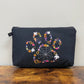 Spiderweb Paw Print - Water-Resistant Multi-Use Pouch