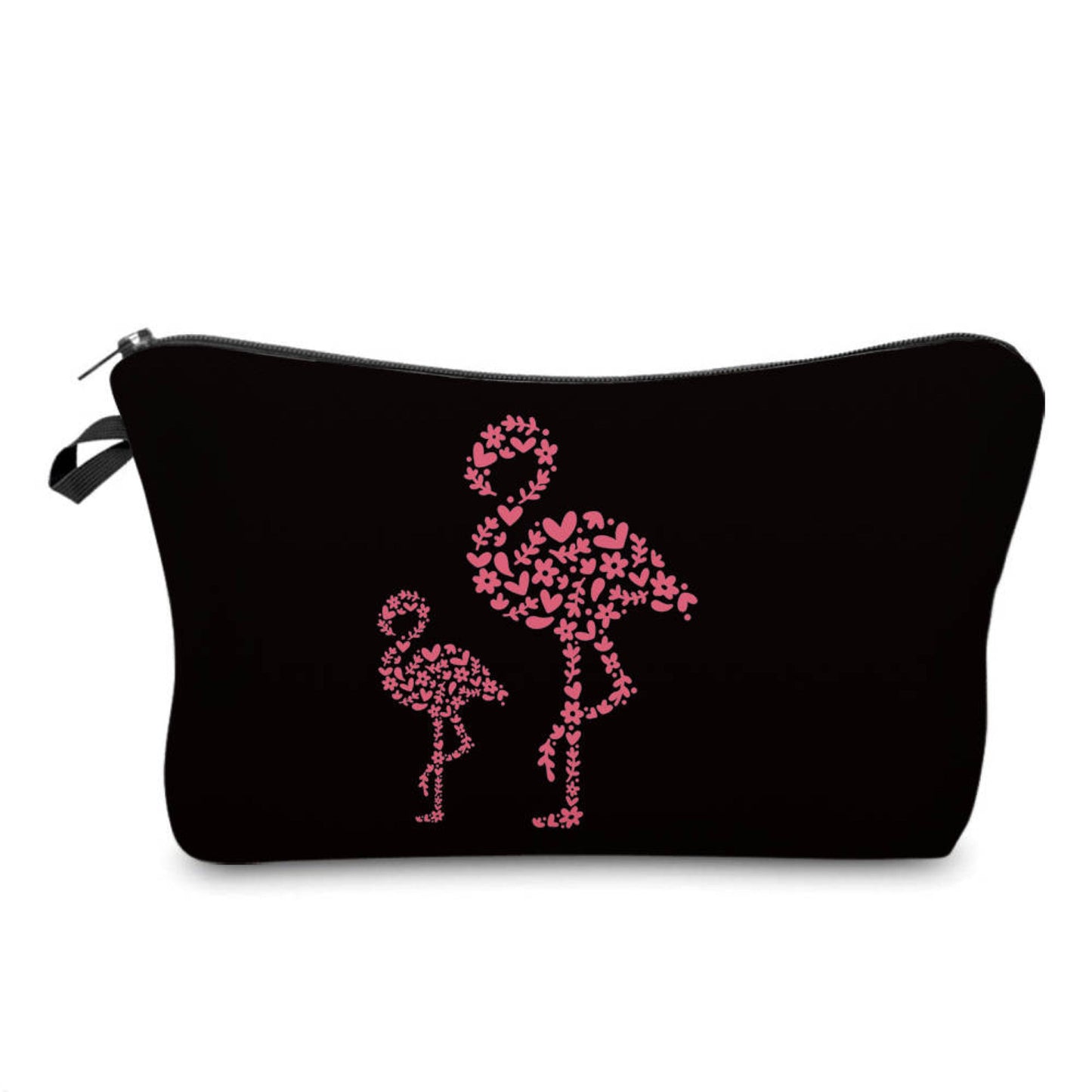 Floral Flamingo - Water-Resistant Multi-Use Pouch