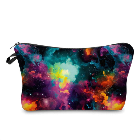 Galaxy Orange Pink Green - Water-Resistant Multi-Use Pouch