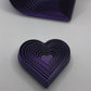 2.5" Flexi-Heart Fidget - 3D Printed