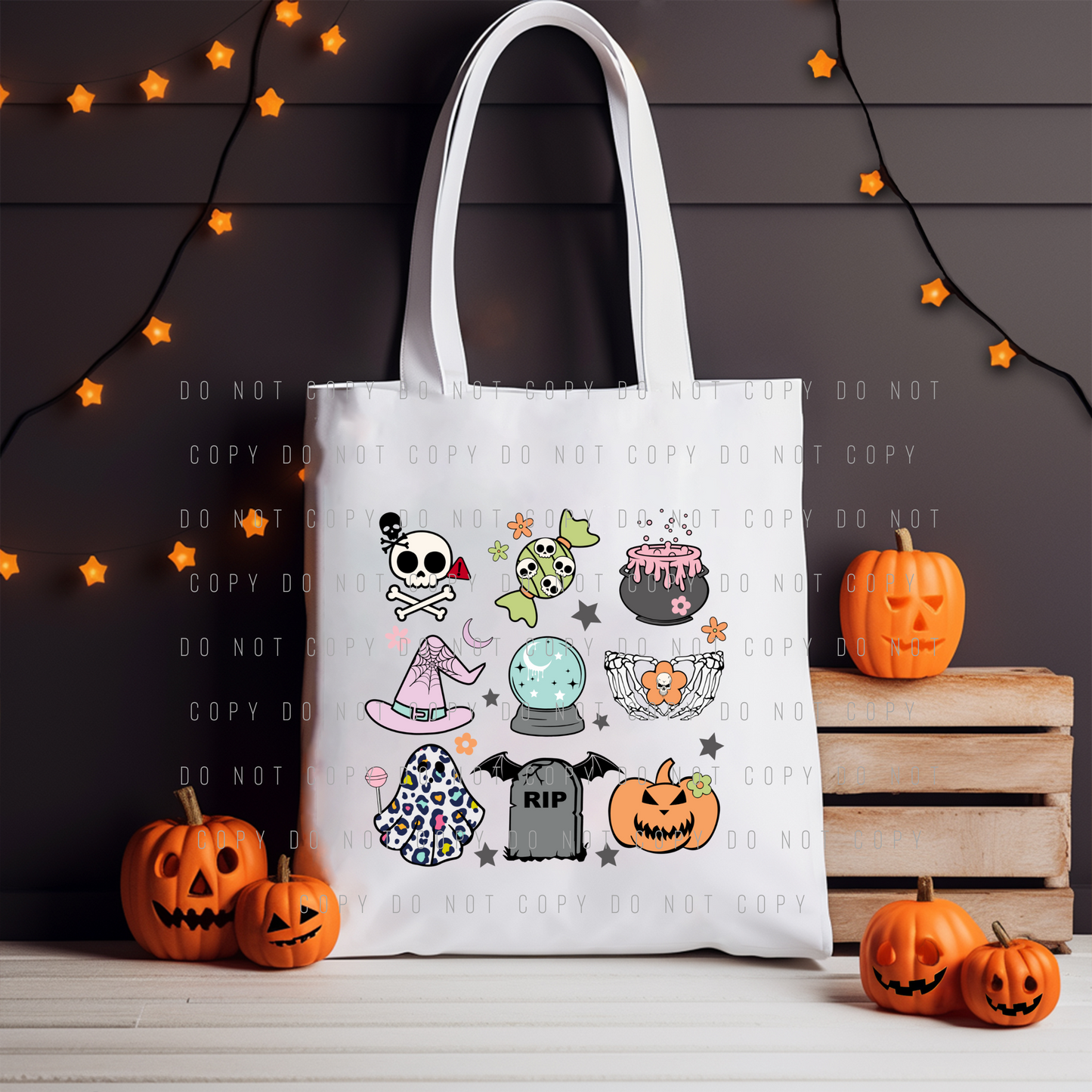 Tote Bag - Fall & Halloween - PREORDER 8/2-8/5