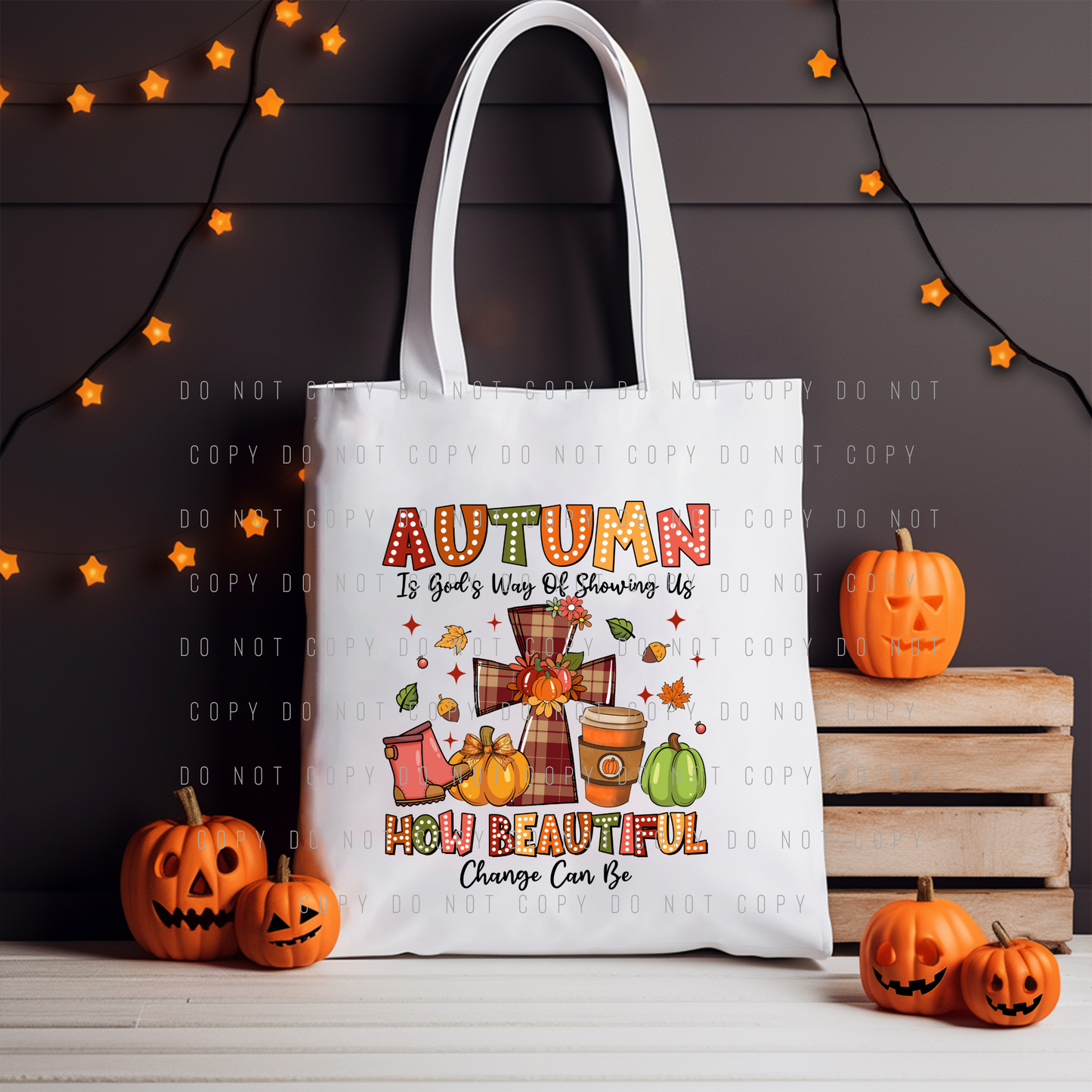 Tote Bag - Fall & Halloween - PREORDER 8/2-8/5