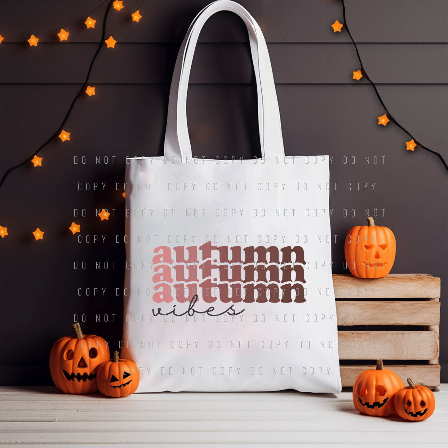 Tote Bag - Fall & Halloween - PREORDER 8/2-8/5