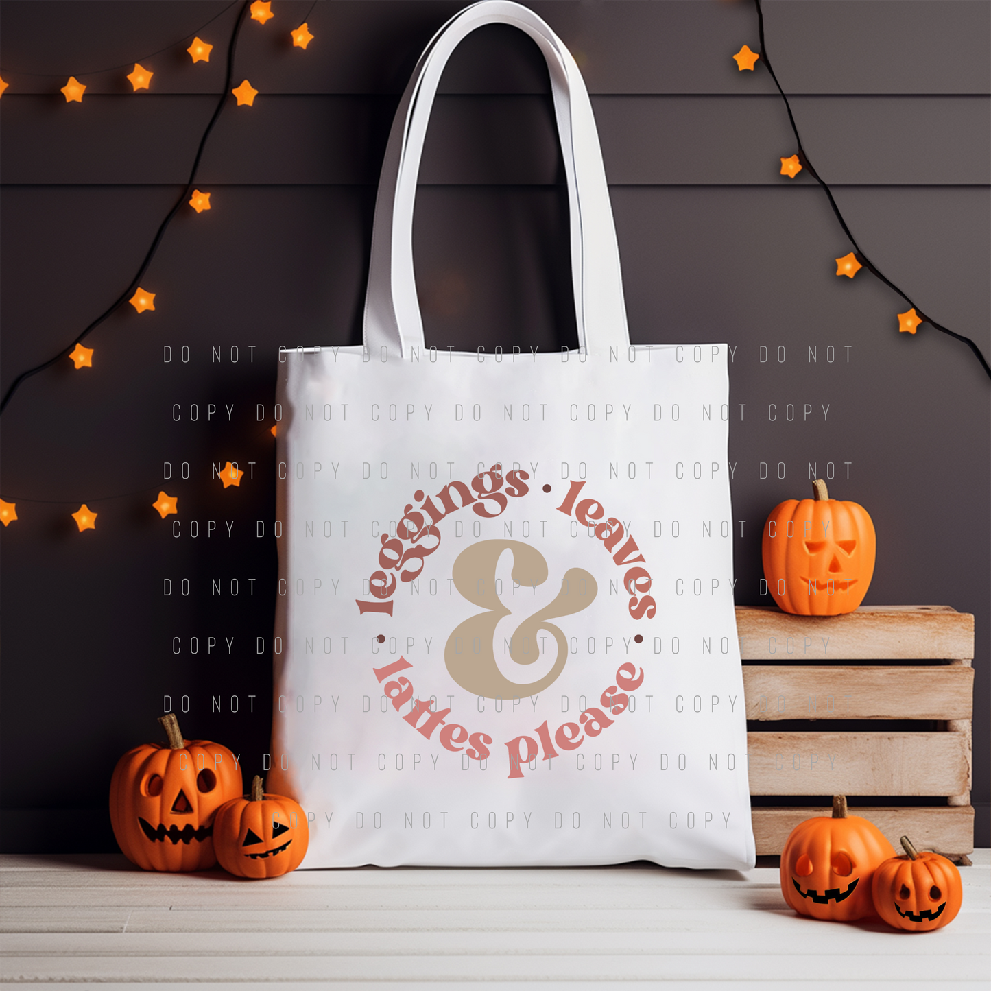 Tote Bag - Fall & Halloween - PREORDER 8/2-8/5