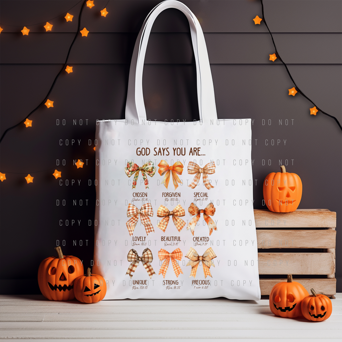 Tote Bag - Fall & Halloween - PREORDER 8/2-8/5