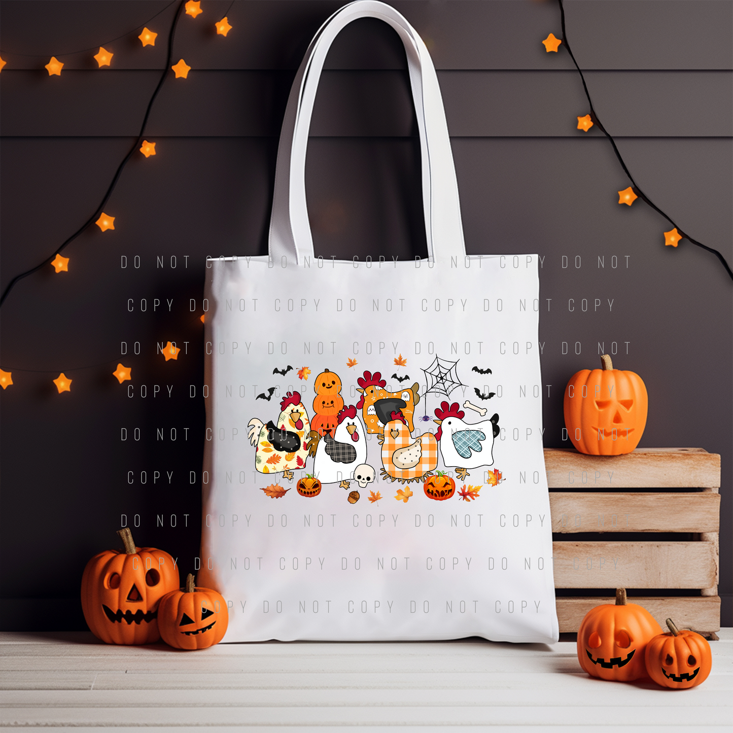 Tote Bag - Fall & Halloween - PREORDER 8/2-8/5