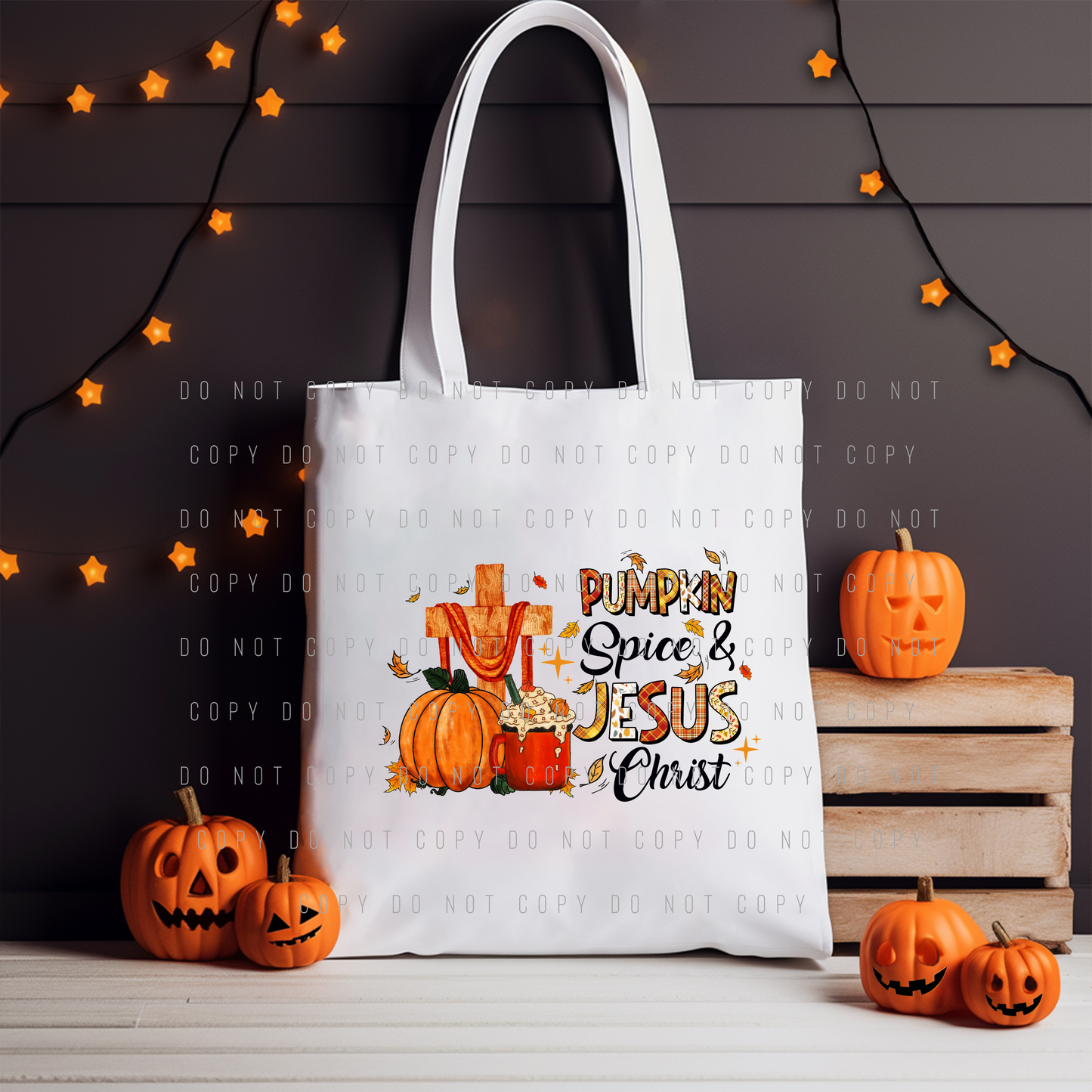 Tote Bag - Fall & Halloween - PREORDER 8/2-8/5