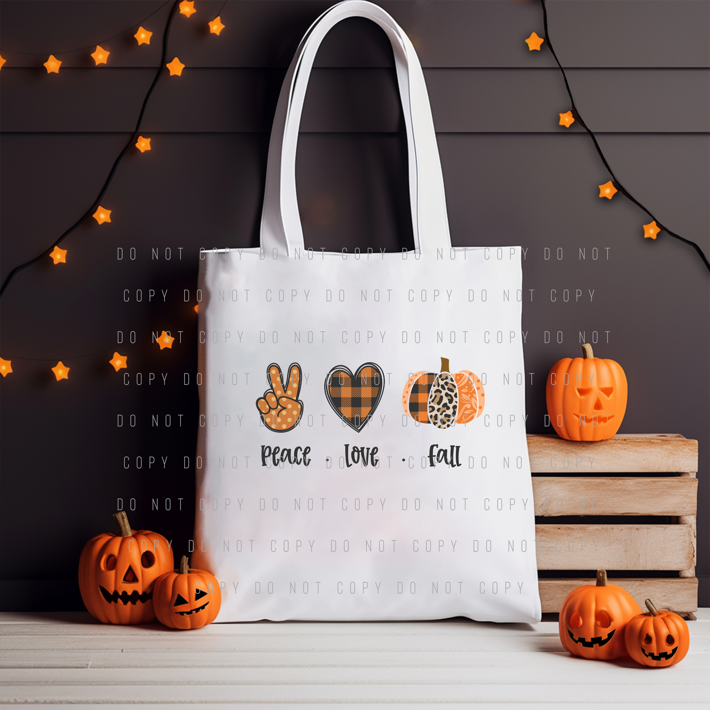 Tote Bag - Fall & Halloween - PREORDER 8/2-8/5