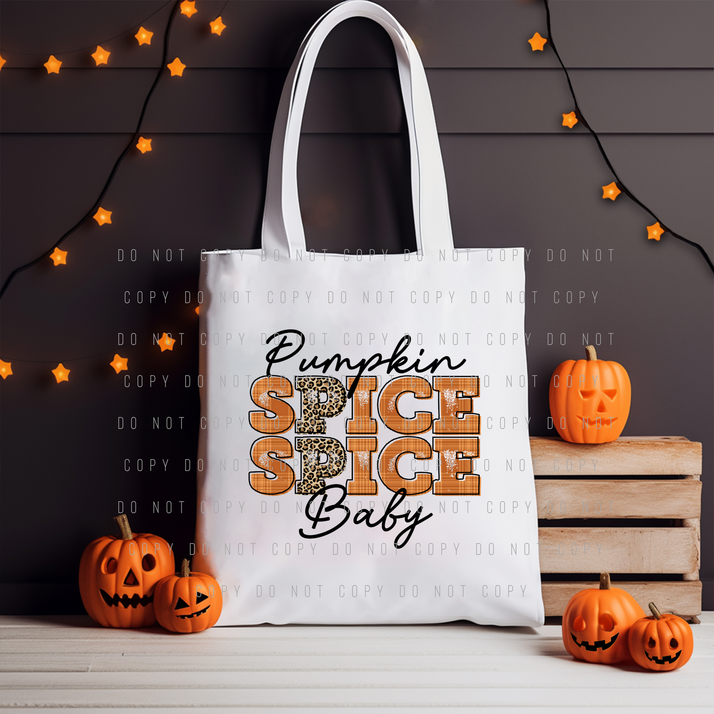 Tote Bag - Fall & Halloween - PREORDER 8/2-8/5