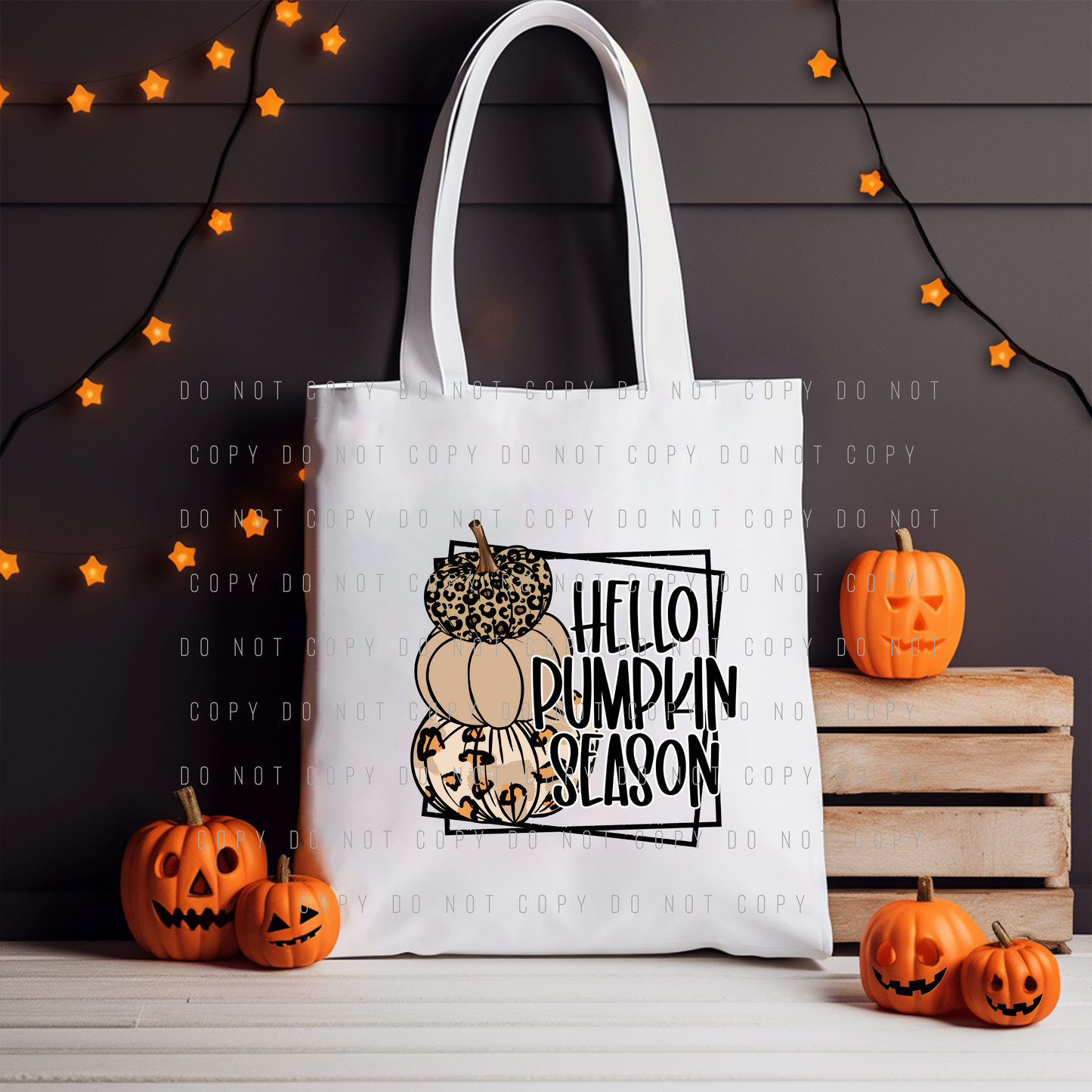 Tote Bag - Fall & Halloween - PREORDER 8/2-8/5