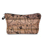 Bowling Pins on Wood - Water-Resistant Multi-Use Pouch