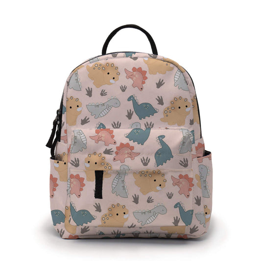 Dinos on Coral - Water-Resistant Mini Backpack