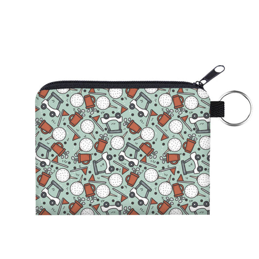 Golf - Water-Resistant Mini Pouch w/ Keyring