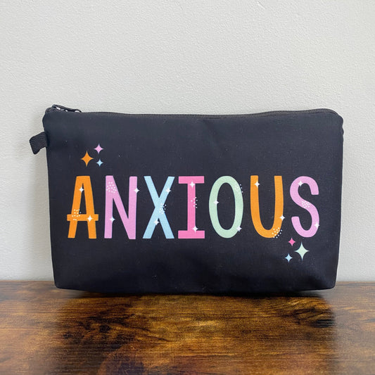 Anxious - Water-Resistant Multi-Use Pouch