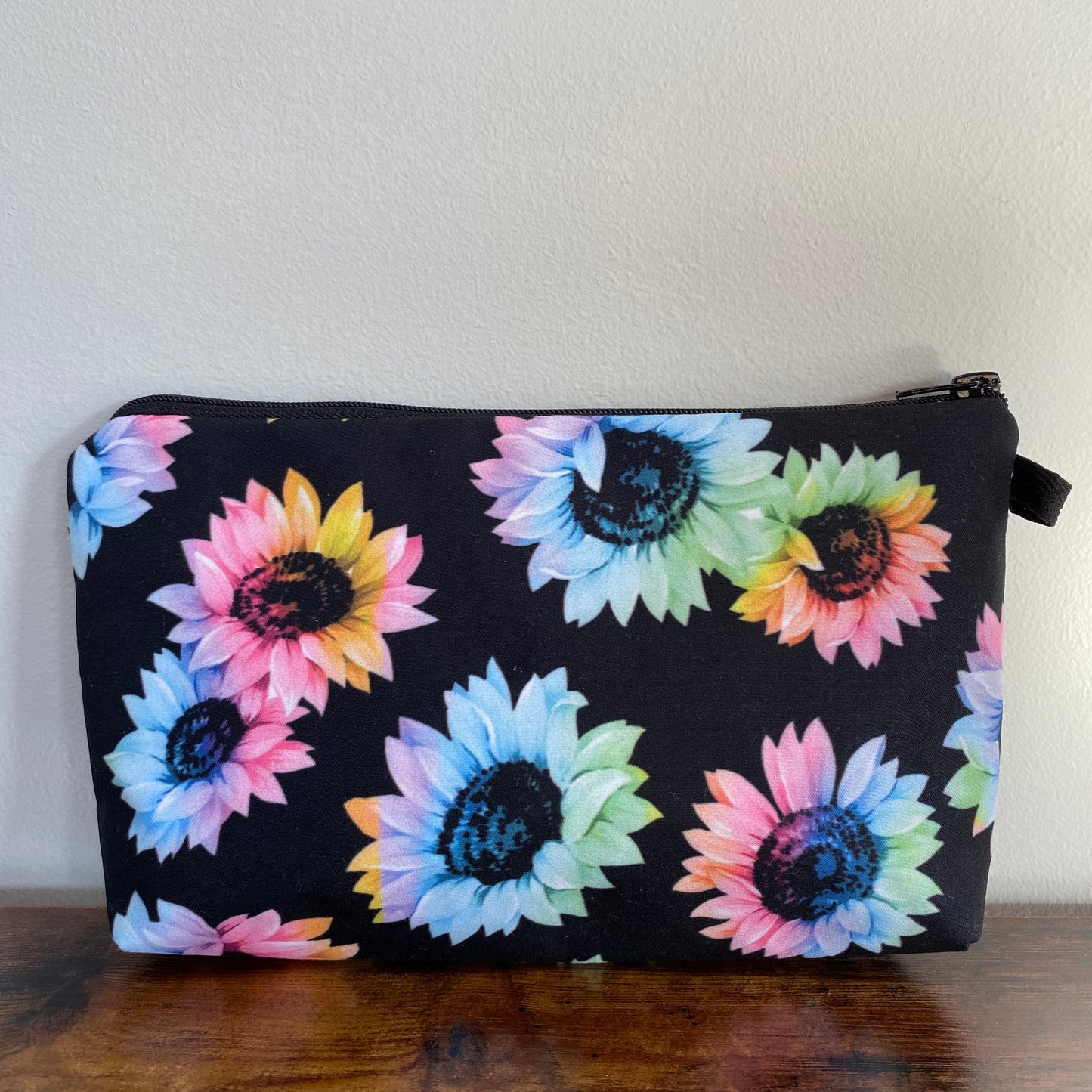 Rainbow Sunflower - Water-Resistant Multi-Use Pouch