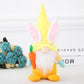 Gnome - Easter E - Green Yellow Pink Blue Quad